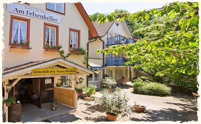 Hotel-Bio Gasthaus Am Felsenkeller Staufen im Breisgau Exterior photo